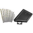 thumbnail image 3 of 13-Piece Left-Handed Drill Bit Set for Screw Extractor with Titanium Coating, 3 of 5