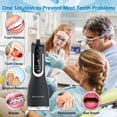 thumbnail image 1 of Cordless Water Flosser Water Oral Flossers for Teeth(White), 1 of 5