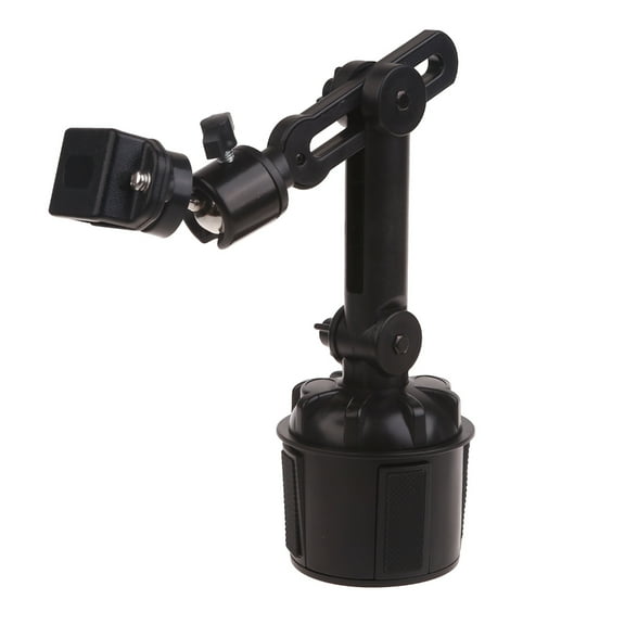 Handheld Radio Stand Adjustable Auto Cup Mount Bracket Car Holder for UV5R
