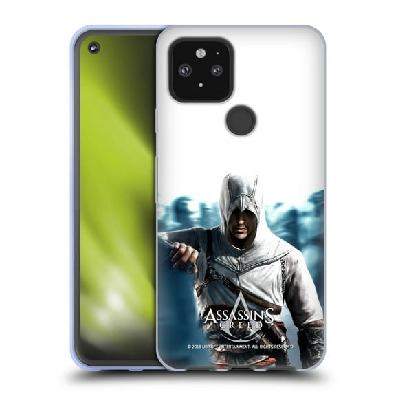 Head Case Designs Officially Licensed Assassin's Creed Key Art Altaïr Crowd Soft Gel Case Compatible with Google Pixel 5 5G