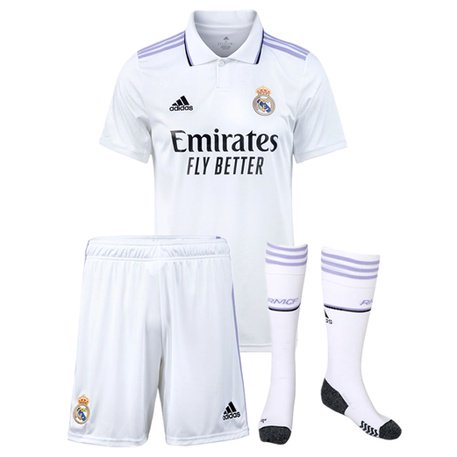 Camiseta Infantil Real Madrid 2022 2023 Conjunto De Jersey De Fútbol Para Niños