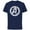 Navy, variant on Avengers Logo Lucky Shamrocks St. Patrick’s Day Green - Short Sleeve Cotton T-Shirt for Adults - Customized-Navy