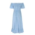 thumbnail image 5 of Ketyyh-chn99 Robes d'Été pour Femmes Grande Taille Robe Mini Robe de Fête Robe Droite Unie pour Vacances Robe à Enfiler Robe de Plage Bleu Ciel,P, 5 of 5