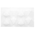 thumbnail image 1 of 8 Cavity Cheese Cake Silicone Mold DIY Baking NonStick Mousse Chocolate Cookies Pastry Dessert Mould, 1 of 4