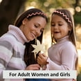 thumbnail image 2 of TUWAFE 3PCS Plastic Zigzag Wavy Headband with Teeth,Spiky Claw for Women Tortoise Shell, 2 of 5
