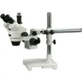 thumbnail image 2 of AmScope 3.5X-45X Trinocular Stereo Zoom Microscope on Single Arm Boom Stand New, 2 of 5