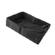thumbnail image 4 of Caja de arena de viaje portátil para gatos, sin olor, ligera, impermeable, plegable, caja de arena de viaje para suministros para gatos, negro L 35x45cm/13,8x17,7 pulgadas, 4 of 10