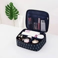 thumbnail image 4 of Large Multifunctional Travel Cosmetic Organizer Bag Portable Makeup Pouch with Insert Pocket for Toiletry Storage, 4 of 8