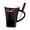 Coffee, variant on Yammee Ceramic Chocolate Fondue Mug Durable Ceramic Fondue Pot Accessory Perfect For Family Celebration And Event