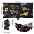 thumbnail image 2 of Hanging Hammock Portable Travel Camping For Outdooor Beach Camping Hiking Dogs Wearing Different Colored Coats, 2 of 8