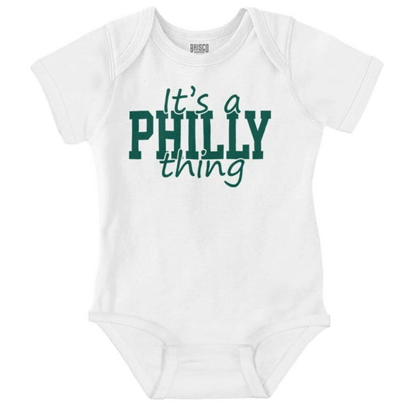 It's A Philly Thing Philadelphia PA Romper Boys or Girls Infant Baby Brisco Brands NB