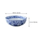 thumbnail image 3 of EeaseMX 1 cuenco de cerámica de estilo chino de porcelana azul y blanca para uso doméstico., 3 of 8