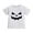 White, variant on Ulitacool Tops For Girls Halloween Pumpkin Face Print Shirt Long Sleeve Tee Outfits Party Outfit Performance Wear For Fall Crewneck Tops Adorable Comfy Basic Otfits Black 4-5 Years