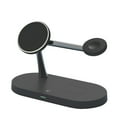thumbnail image 2 of 5-in-1 Double Coil Wireless Charger For Mobile Phone 15w Fast Charging For Watch Earphones, 2 of 9