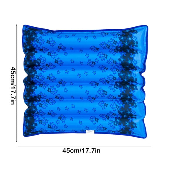 Hogarize Thickened Gel Ice Cushion Water Cooling Pad for Pets and People Summer Ice Pillow Mattress Chair Pad Pet Ice Mat Soft Cool Gel Pad for office or Home