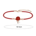 thumbnail image 4 of Zeranth Year of Snake Bracelet Red Rope Snake Pendant Decor Adjustable Length Alloy Adults And Children Bangle New Year Gift 1Pc, 4 of 5