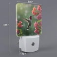 Daiia Humming Bird 1 Pattern Plugin LED Backlit Night Light with