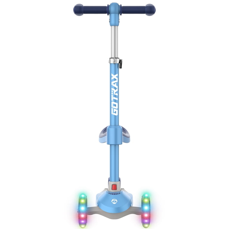 GOTRAX BoblooPro 3-Wheel Light-Up Kick Scooter For Kids Ages 3-8
