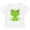 AA-White, variant on Cute Frog, Green Frog, Frog Princess, Crown Girls Toddler T-Shirt