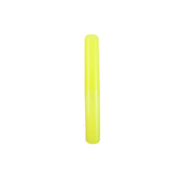Advancent Estuche para cepillos de de viaje, soporte para caja, protección para el hogar, senderismo, Camping, baño, a prueba de polvo, Juegos de accesorios de baño Amarillo