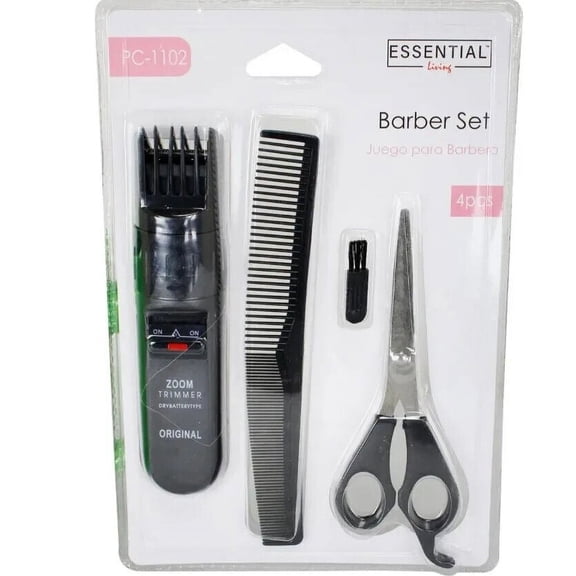 Essential Living 4 Piece Barber Set