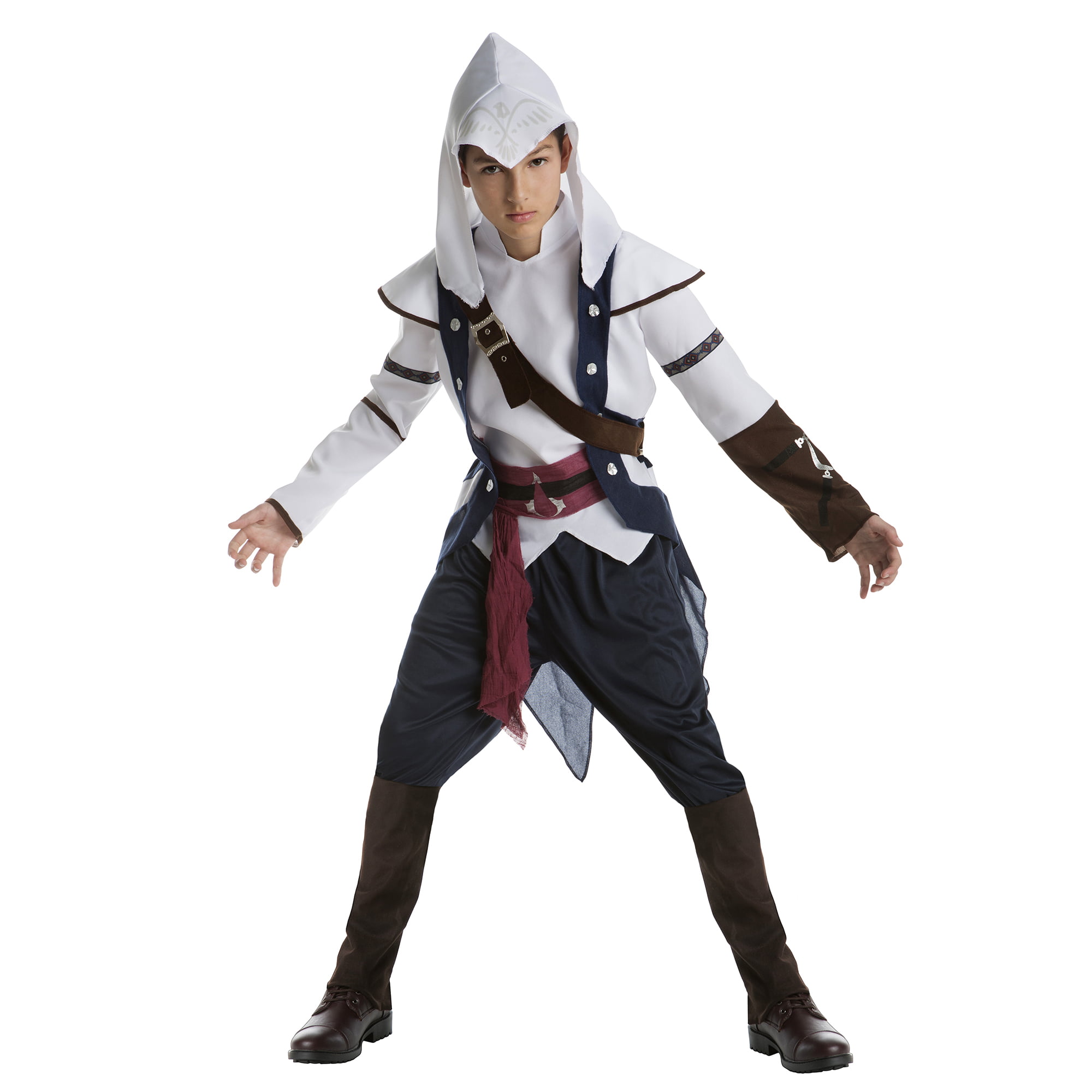 Boy Teen Assassin's Creed Connor Large Halloween Dress Up / Role Play ...