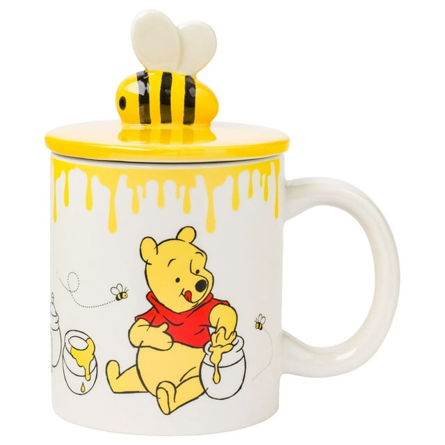 Taza de cerámica plateada Buffalo Disney Winnie the Pooh 530 ml