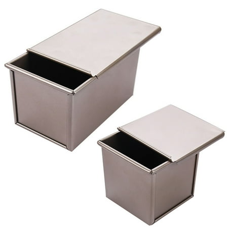

SPRING PARK Loaf Pan with Lid Non-Stick Bakeware Carbon Steel Bread Toast Mold with Cover