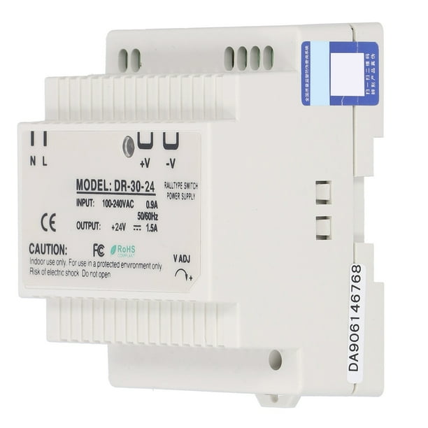 DIN Rail Power Supply, Natural Air Cooling Overload Protections Short