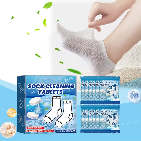 Washing Machine Cleaner Tablets 5g*12 Pack-Washer Cleaner-Finally Clean All Wash Machines