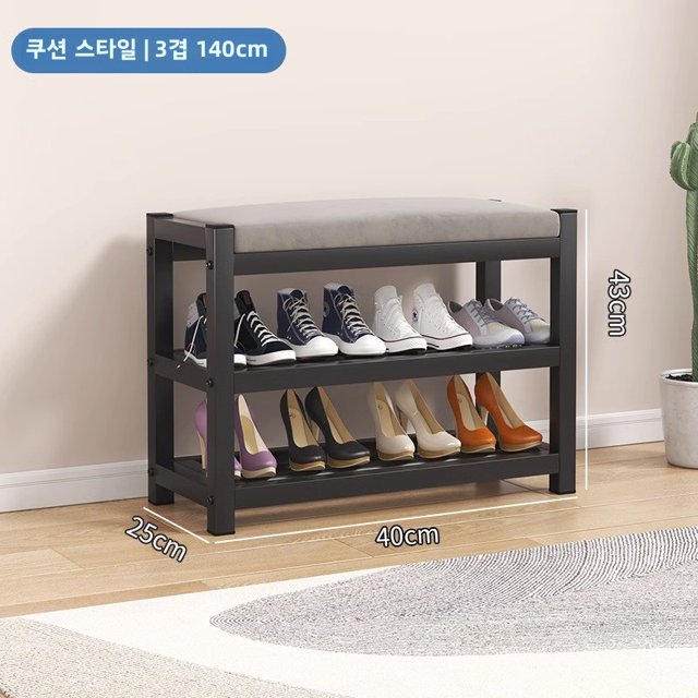 Puerta interior multicapa Simple Zapatero de Metal asiento espacio de nento nuevo modelo 2023 ular organizador de...