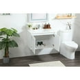thumbnail image 3 of Elegant Decor 30 inch single bathroom vanity in white with backsplash, 3 of 10