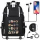thumbnail image 2 of Anime Dibujos Animados Inuyasha USB Gran Capacidad Joven Estudiante Mochila Hombres Mujeres Ocio Viaje, 2 of 4