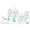 Clear, variant on Dr. Brown's Natural Flow Anti-Colic Options+ Wide-Neck Baby Bottle Essentials Gift Set, BPA Free 0m+