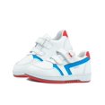 thumbnail image 1 of Tenis Dogi Para Niño Estilo Casual En Piel Blanco/Azul 18-21 blanco 19, 1 of 6