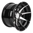 thumbnail image 1 of Llanta De Rueda ATV De 12 Pulgadas, Aspecto Elegante, Control Mejorado, Llanta De Repuesto ATV, aleación De Aluminio, Alta Dureza 235/30-12 25X10-12 Para Go Karts, 1 of 7