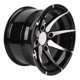 thumbnail image 1 of Llanta De Rueda ATV De 12 Pulgadas, Aspecto Elegante, Control Mejorado, Llanta De Repuesto ATV, aleación De Aluminio, Alta Dureza 235/30-12 25X10-12 Para Go Karts, 1 of 7