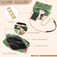 thumbnail image 3 of FORMRS Women Crossbody Purse with Chain Strap Vegan Leather Shoulder Handbag, American Footballs, 3 of 7