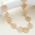 thumbnail image 4 of SHISUYAN Bandeau Élastique à Fleurs Roses Creuses pour Femmes Filles, 4 of 8