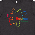 thumbnail image 4 of Inktastic Rainbow Gradient Autism Youth T-Shirt, 4 of 5