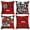 Style5, variant on Valentine's Day Throw Pillow Covers 18x18 Set of 4,Red Truck Decorative Pillow Cases for Bedroom Sofa Couch