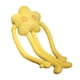 thumbnail image 2 of Muñeco de estrella de piernas largas, lindo animal de peluche de dibujos animados, almohada decorativa para piernas de 120 cm de largo. Amarillo, 2 of 9