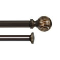 thumbnail image 7 of Urbanest 5/8" Adjustable Double Curtain Rods Set with Volle Finials, Bronze Gold, 28"-120", 5/8 Inches Front and 1/2 Inches, 7 of 7