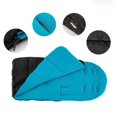 thumbnail image 4 of Saco universal para bebé, delantal acogedor para los dedos de los pies, forro para cochecito de bebé, fundas cálidas para pies (azul), 4 of 5
