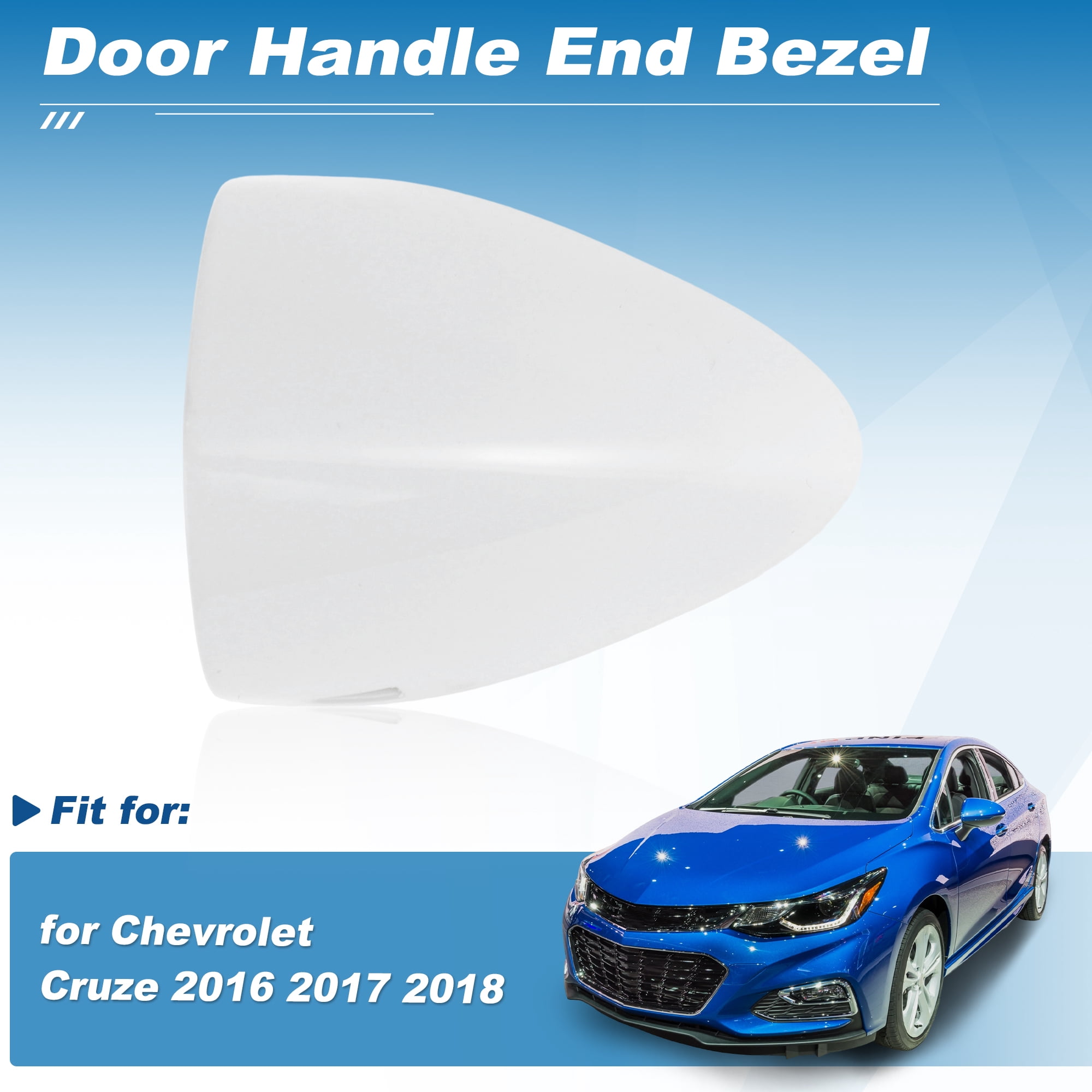 Unique Bargains Exterior Door Handle Key Hole Cover for Chevrolet Cruze 2016-2018
