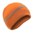 thumbnail image 3 of Gorro de lana reflectante, gorro de invierno, gorro térmico de seguridad de neón, gorro de para Snowboard, esquí, baloncesto, hombres y , Naranja, 3 of 8