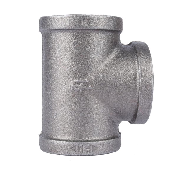 Hierro maleable negro Tee STZ Industries de 1-1/4 pulgadas FLIP