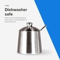 thumbnail image 7 of Frieling USA Brushed Stainless Steel Sugar Bowl with Lid and Spoon 10 Ounce Silver, 7 of 7