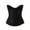 Black, variant on Breatable Waist Trainer for Women Tummy Control Bustier Tops Athletic Casual Underbust Boned Corset High Compression Postpartum Shapewear with Back Hooks Black M