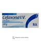 thumbnail image 1 of Cefaxona Ceftriaxona 1.0 g solución inyectable, 1 of 3
